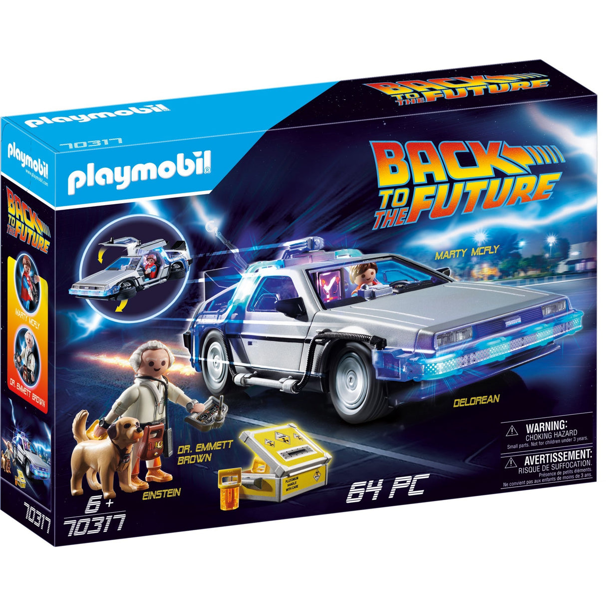 Playmobil Playmobil zurück zum zukünftigen DeLorean