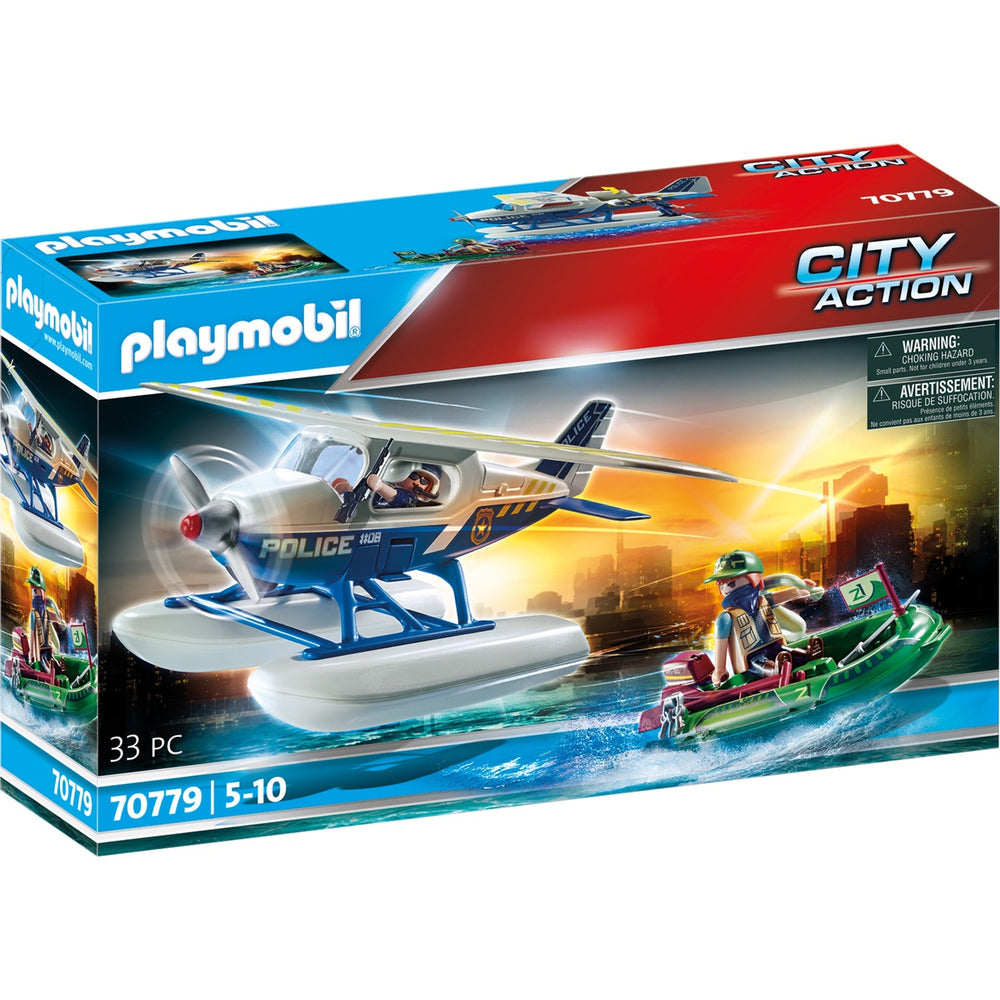 Playmobil City Action Police Wasserflugzeug Verfolgung 70779