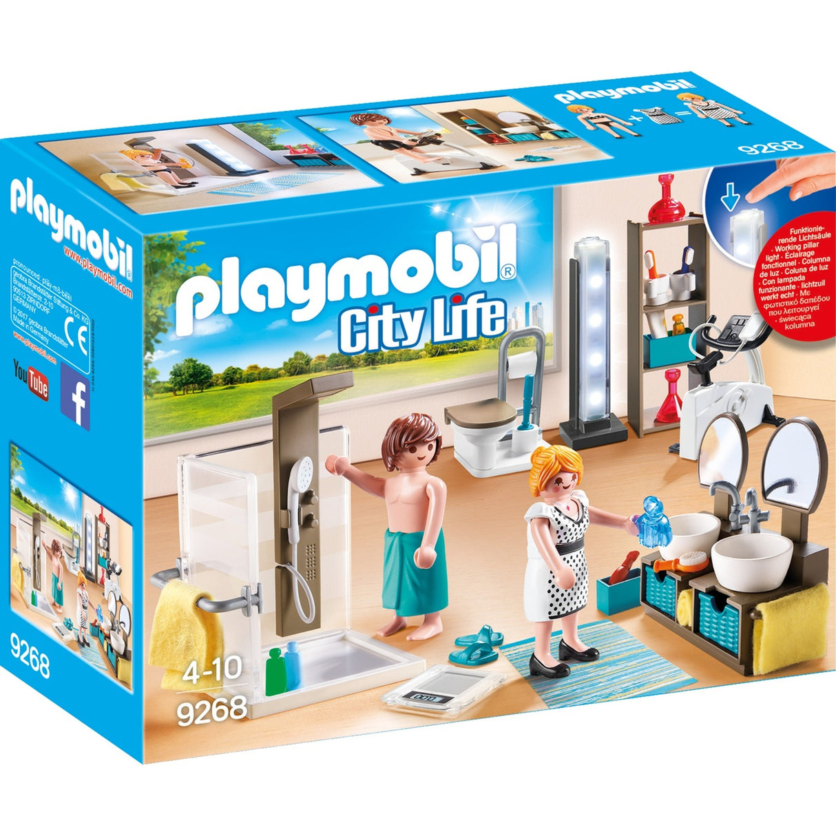 Playmobil City Life Badezimmer mit Dusche 9268