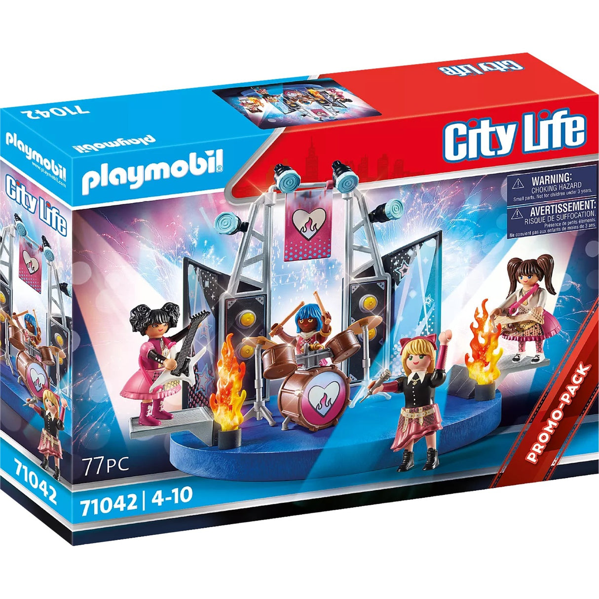 PlayMobil Stad Life Band 71042