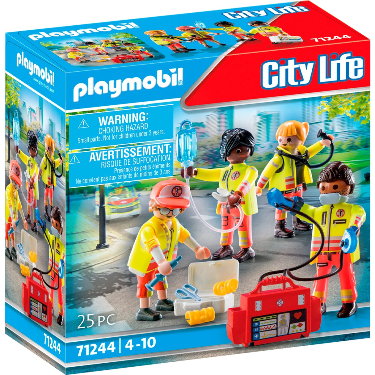 PLAYMOBIL City Life Reddingsteam 71244