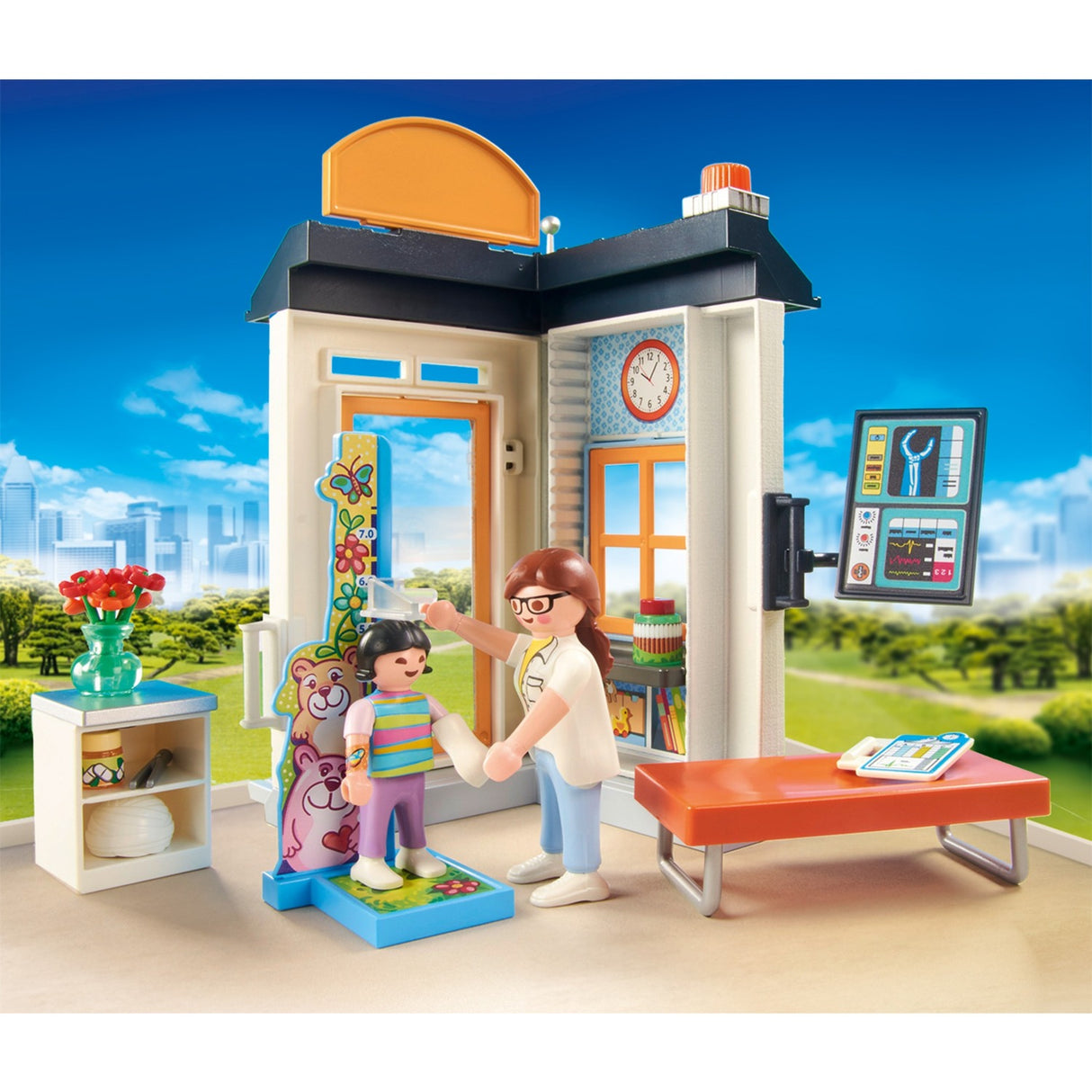 Playmobil City Life Starter Set Kinderarzt 70818