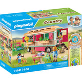 PlayMobile Land gemittlech Cararavan Café