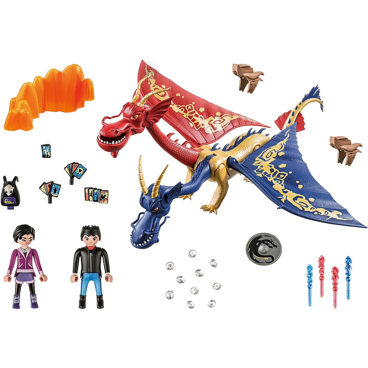 Playmobil -Drachen: Die Nine Realms Wu Wei mit 71080 Juni 71080