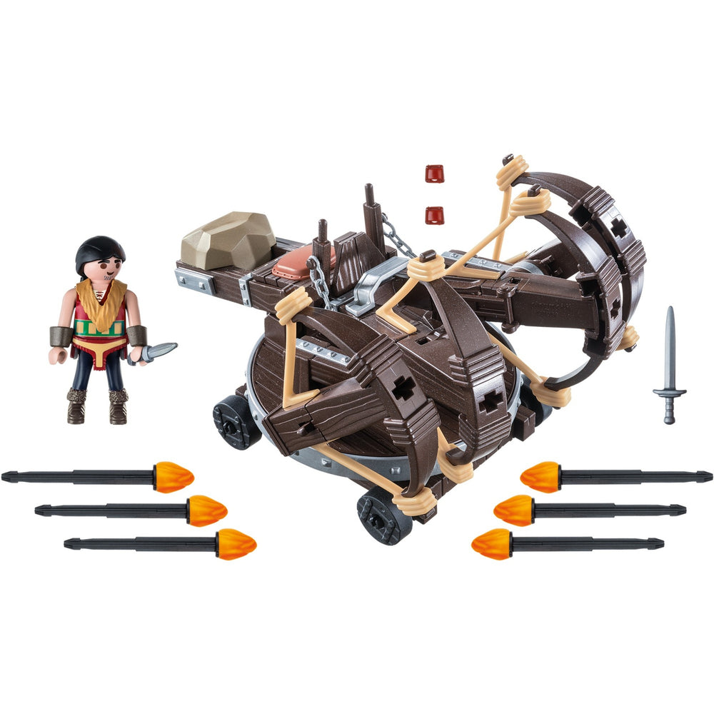Playmobil -Drachen Eret mit vier Fach Ballisten
