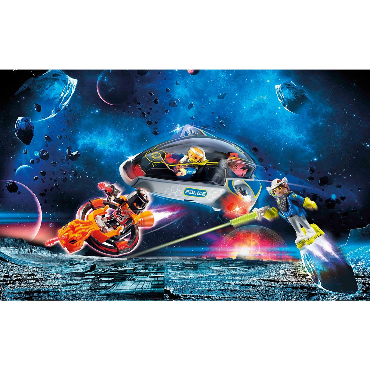 Playmobil Galaxy Police Galaxy Police Segelflugzeug