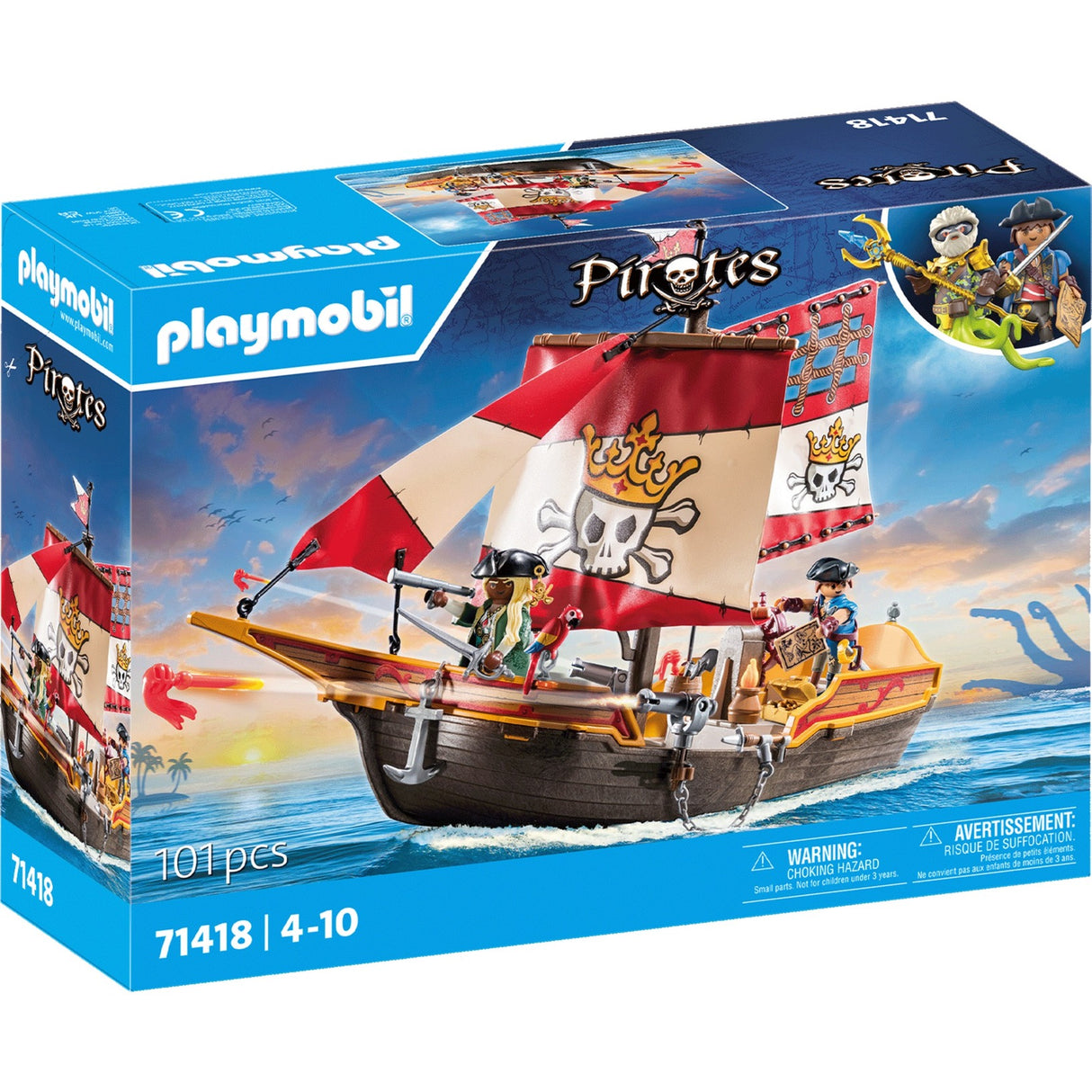 Playmobil Pirates Piratenschiff