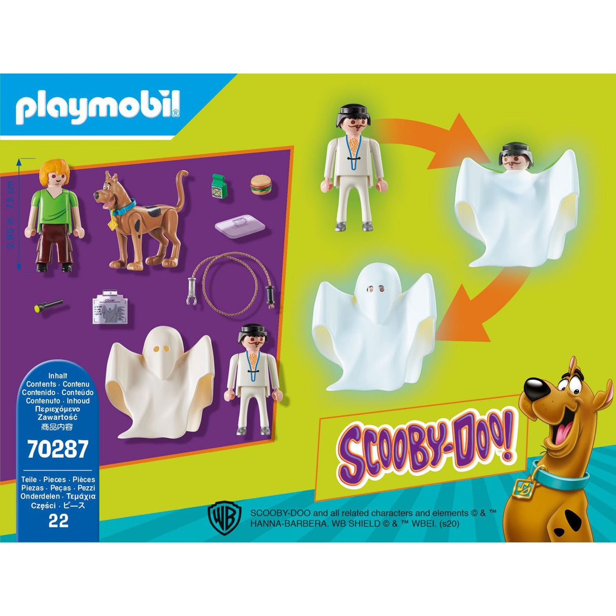 Playmobil Playmobil Scooby-Doo! Scooby und Shaggy mit Geist