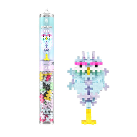 Plus Plus Plus-Plus Angry Birds Film Silber – 110 Stück Tube (4433)