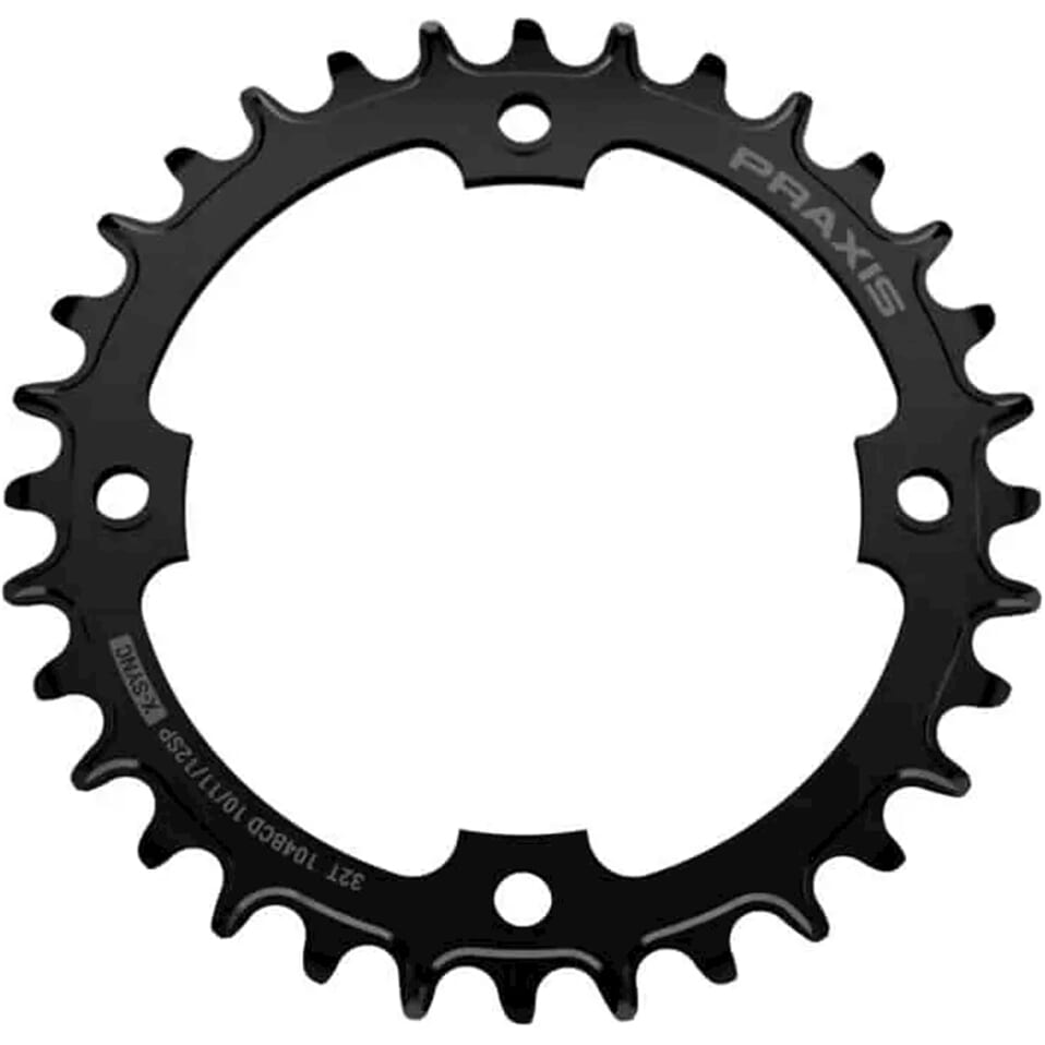 Praxis Kettenblatt 1x E-Ring 104bcd M8 34t Stahl 10 11 12sp