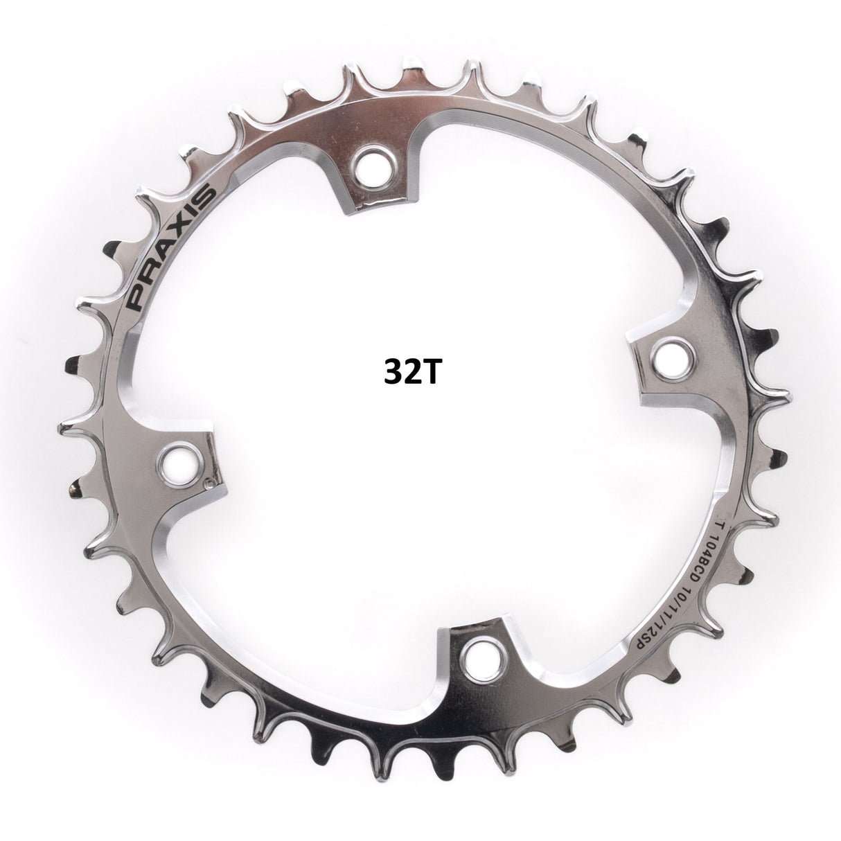 Praxis Kettenblatt 1x E-Ring 104bcd M8 32t PVD 10 11 12sp