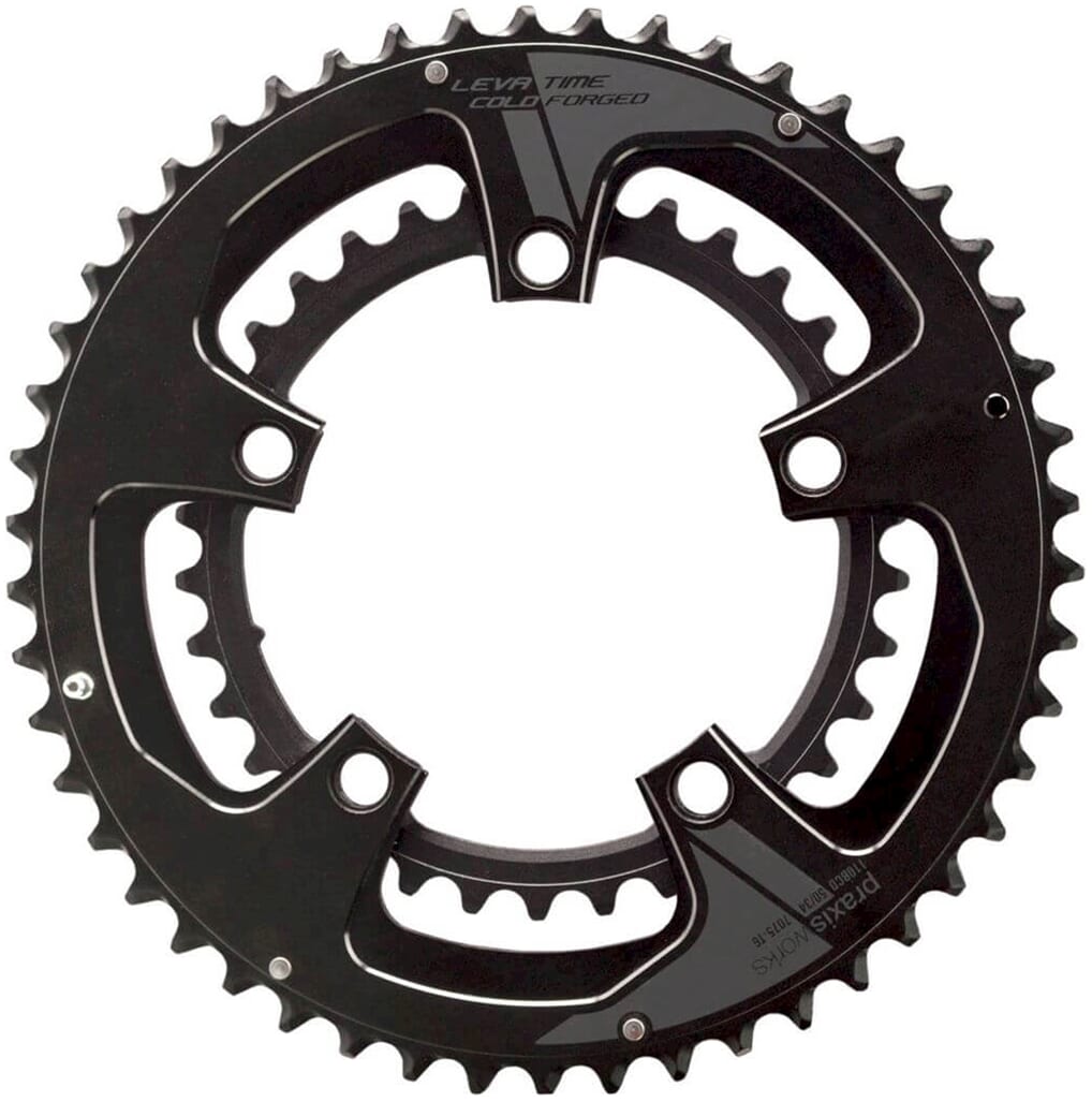 Praxis Kettenblatt Buzz 110bcd 52 36t schwarz