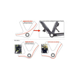 Praxis Bottom Bracket Adapter M30 BB30 PF30 Straße 68 mm