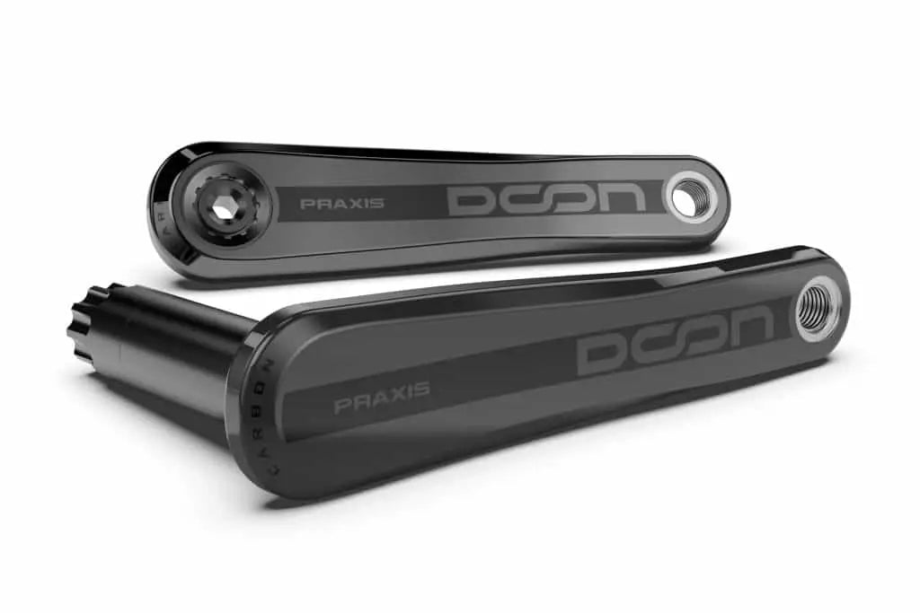 Praxis Kurbelgarnitur Doon Carbon M30-Thru 160mm (Arm-Set)