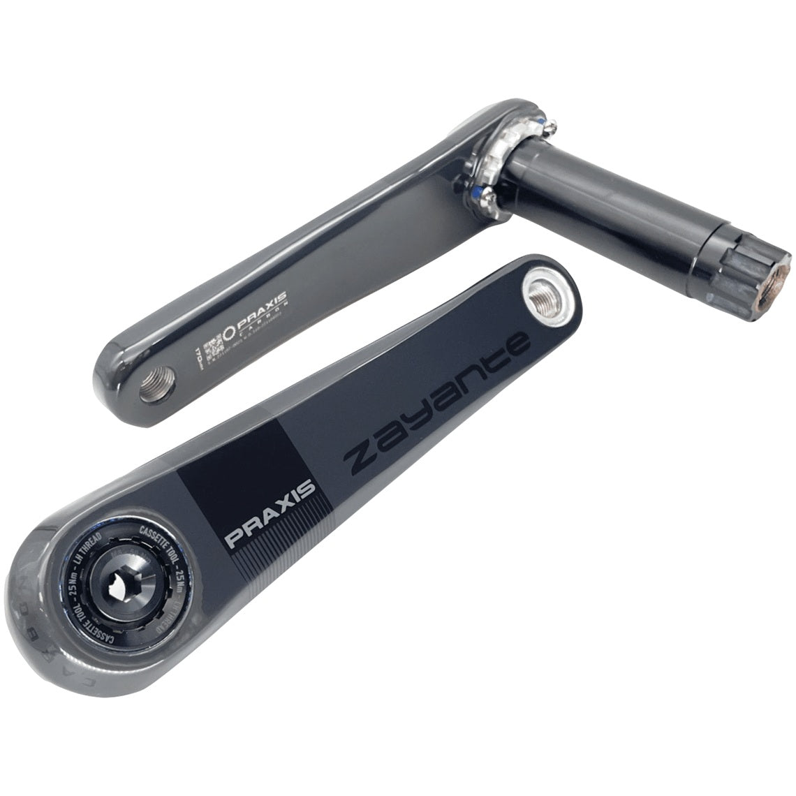 Praxis Kurbelgarnitur Zayante Carbon M30 165mm (Armset)