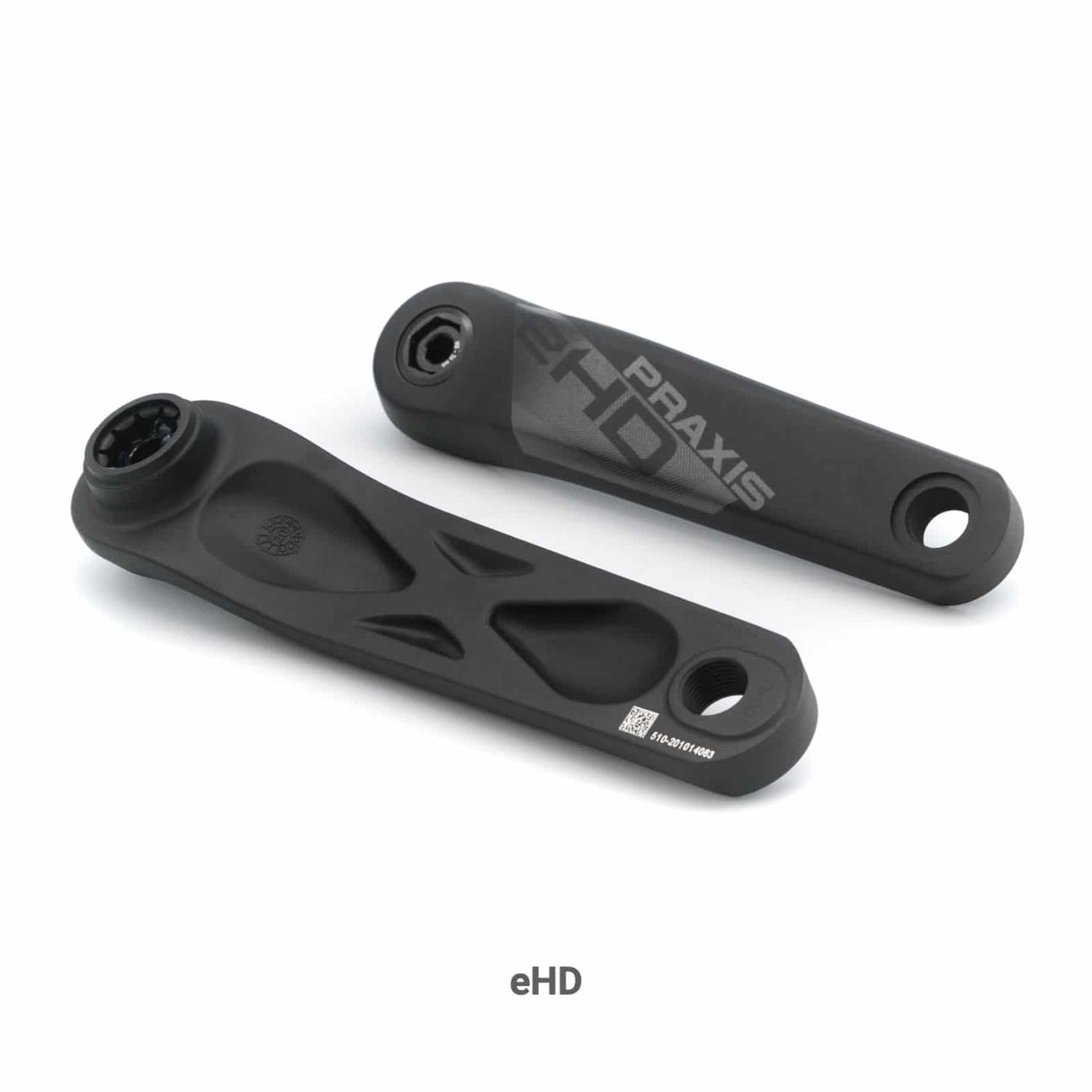 Praxis Kurbelgarnitur E-Bike Typ 1 Aluminium HD ISIS 150mm