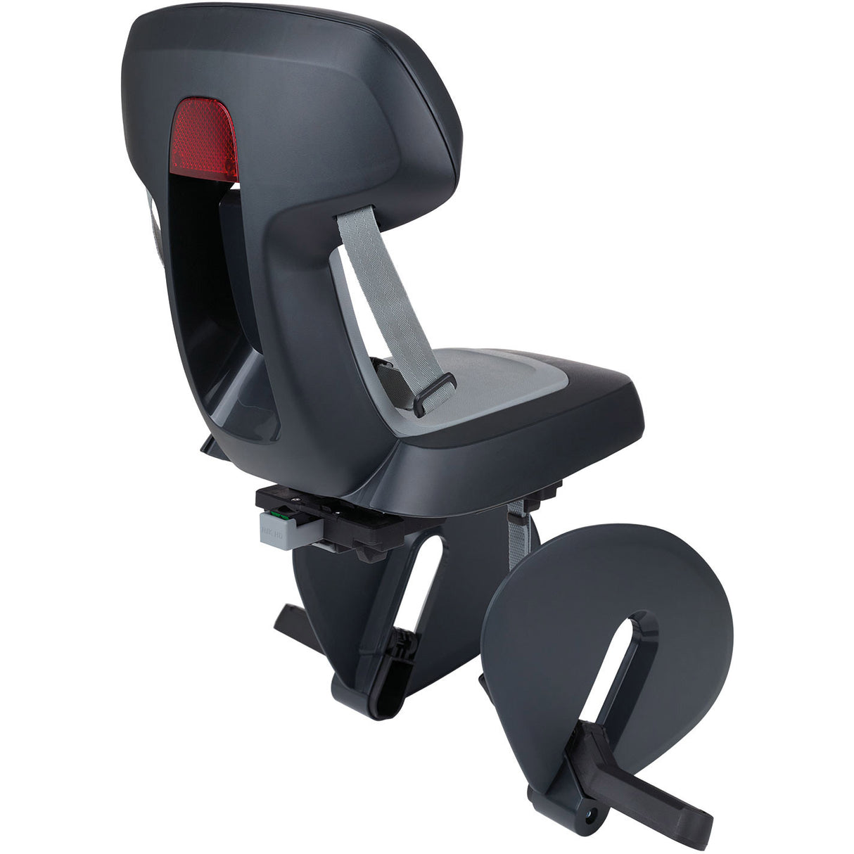 Polisport Rücksitz Guppy Junior Mik-HD dunkelhellgrau.
