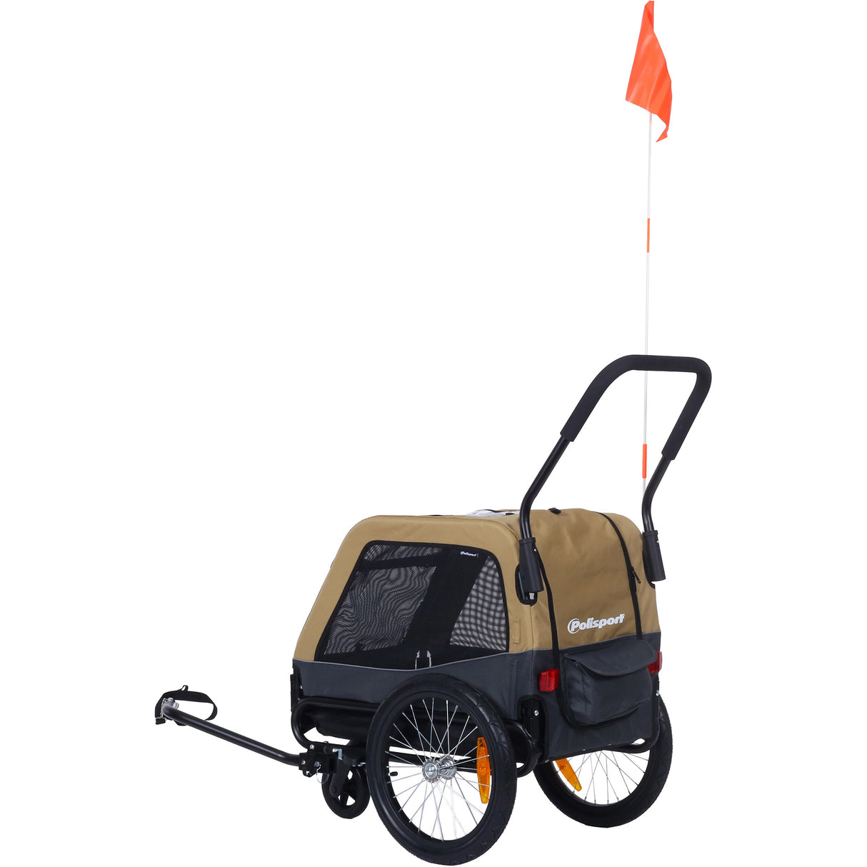 Polisport Hundeanhänger 20 Zoll XL bis 45kg