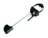 Pro-User-Rahmenhalter 30 mm abschließbar, lang, bernsteinfarben