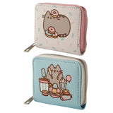 Pusheen Foodie Cat Rundes Portemonnaie mit Reißverschluss – klein