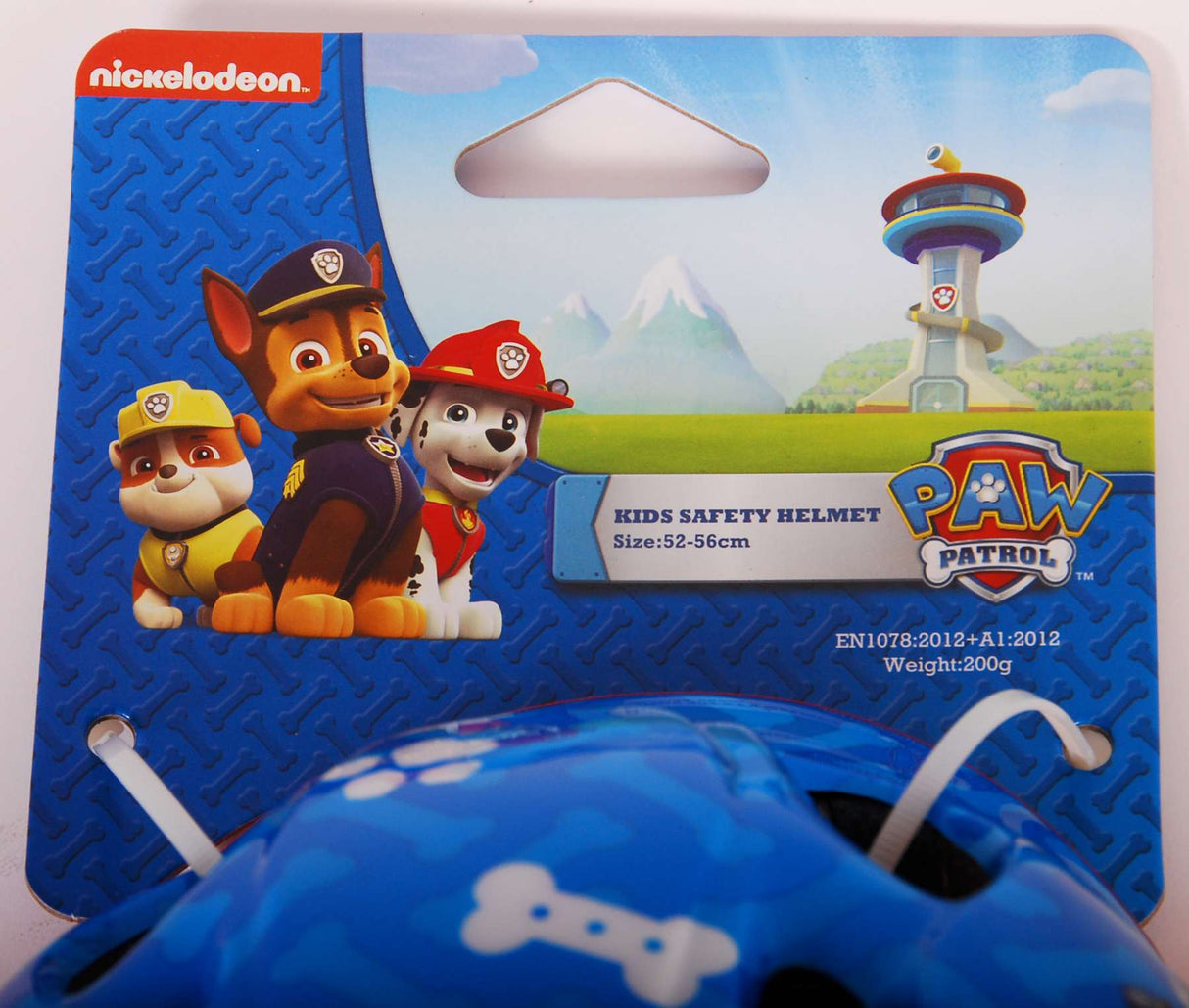 Paw patrol boys bicycle helmet blue red 51-55 cm