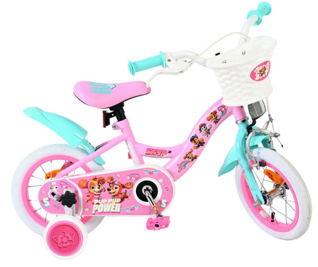 Paw Patrol Kinderfahrrad – Mädchen – 12 Zoll – Rosa