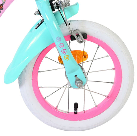 Paw Patrol Kinderfahrrad – Mädchen – 12 Zoll – Pink – zwei Handbremsen