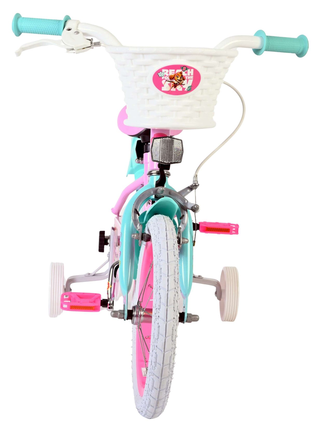 Paw Patrol Kinderfahrrad – Mädchen – 14 Zoll – Rosa