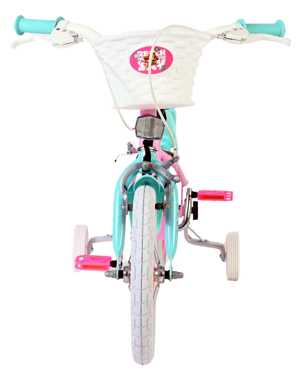 Paw Patrol Kinderfahrrad – Mädchen – 14 Zoll – Pink – zwei Handbremsen