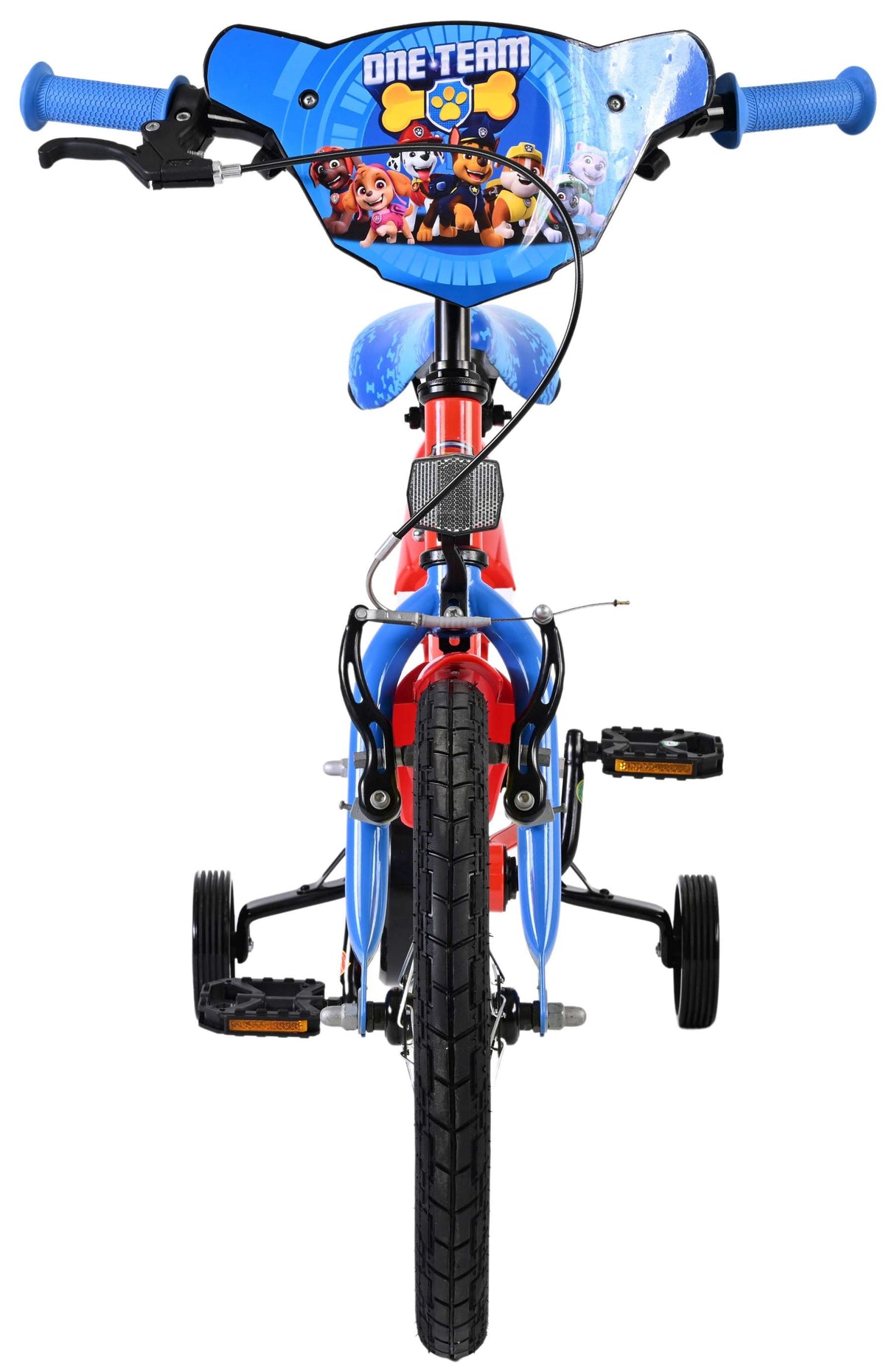 Paw Patrol Kinderfahrrad – Jungen – 16 Zoll – Rot Blau