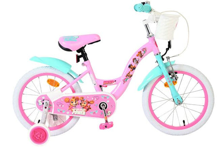 Paw Patrol Kinderfahrrad – Mädchen – 16 Zoll – Rosa