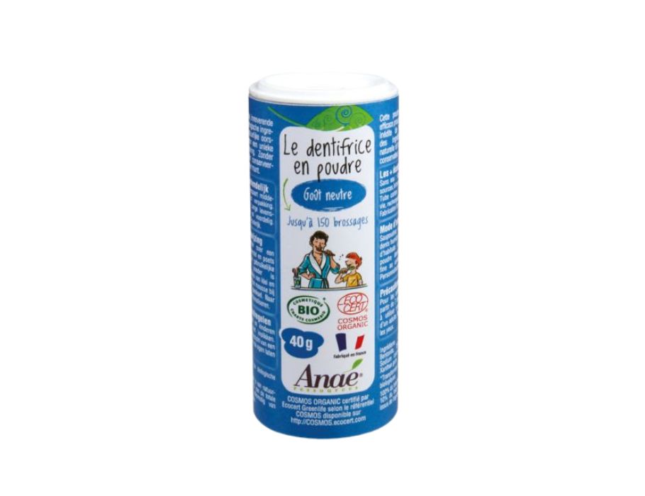 Anae Zahnbürste Pulver Fluor -frei 40 g