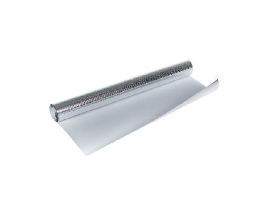 Tonzon Luxuskühlerfolie - weißes Silber - 40 cm x 25 m