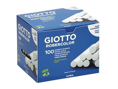 Giotto Tafelkreide 100 Stück weiß