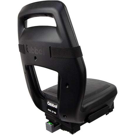 Widek b.v. Qibbel Rücksitz Junior Mik HD schwarz komplett Q350