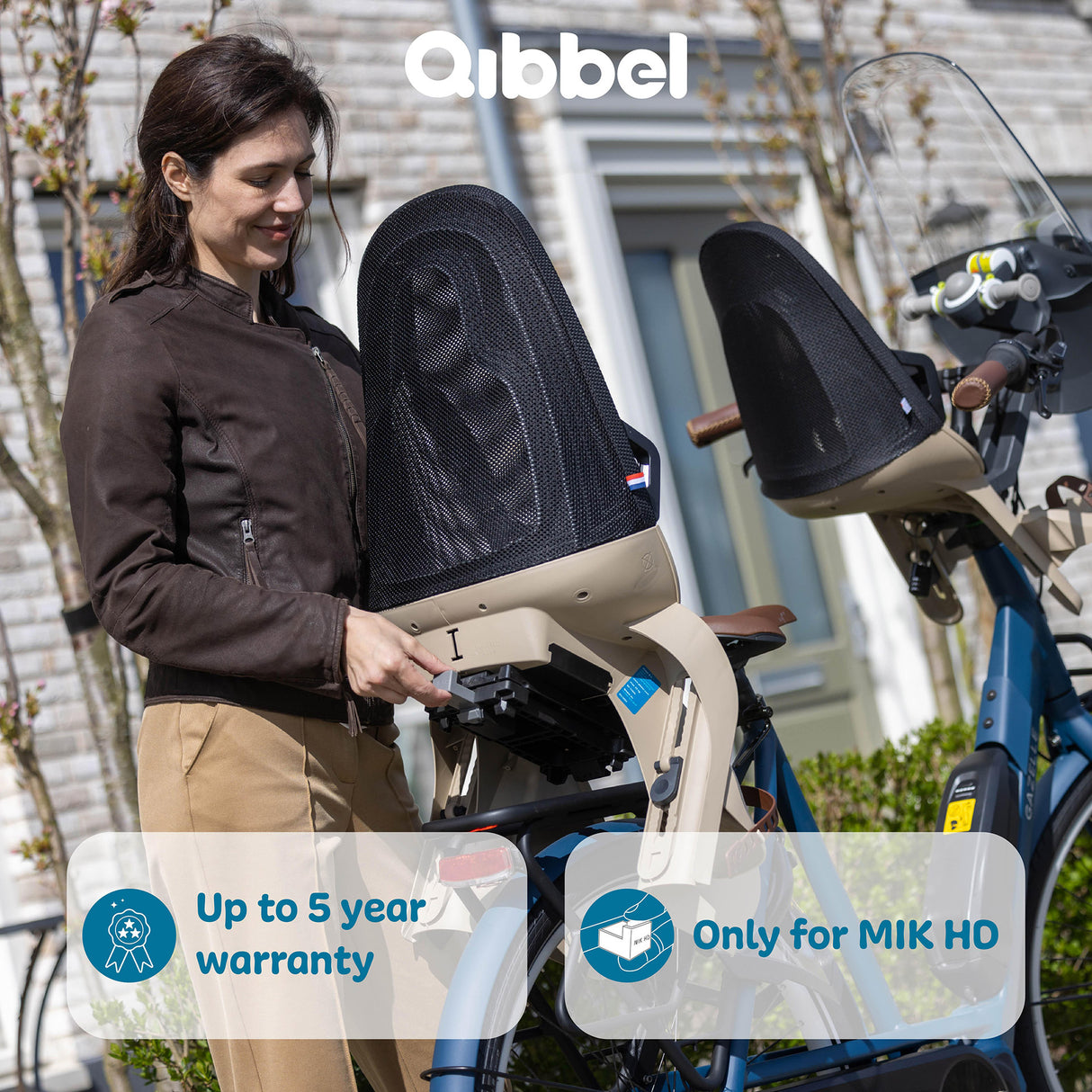 Widek b.v. qibbel air achterzitje ocean blue mik-hd q764