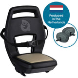 Qibbel Rücksitz Junior 6+ Gepäckträger Khaki