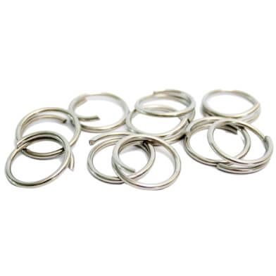 Qibbel Sécherheet Rings Edelstol Bag (10 Stécker)