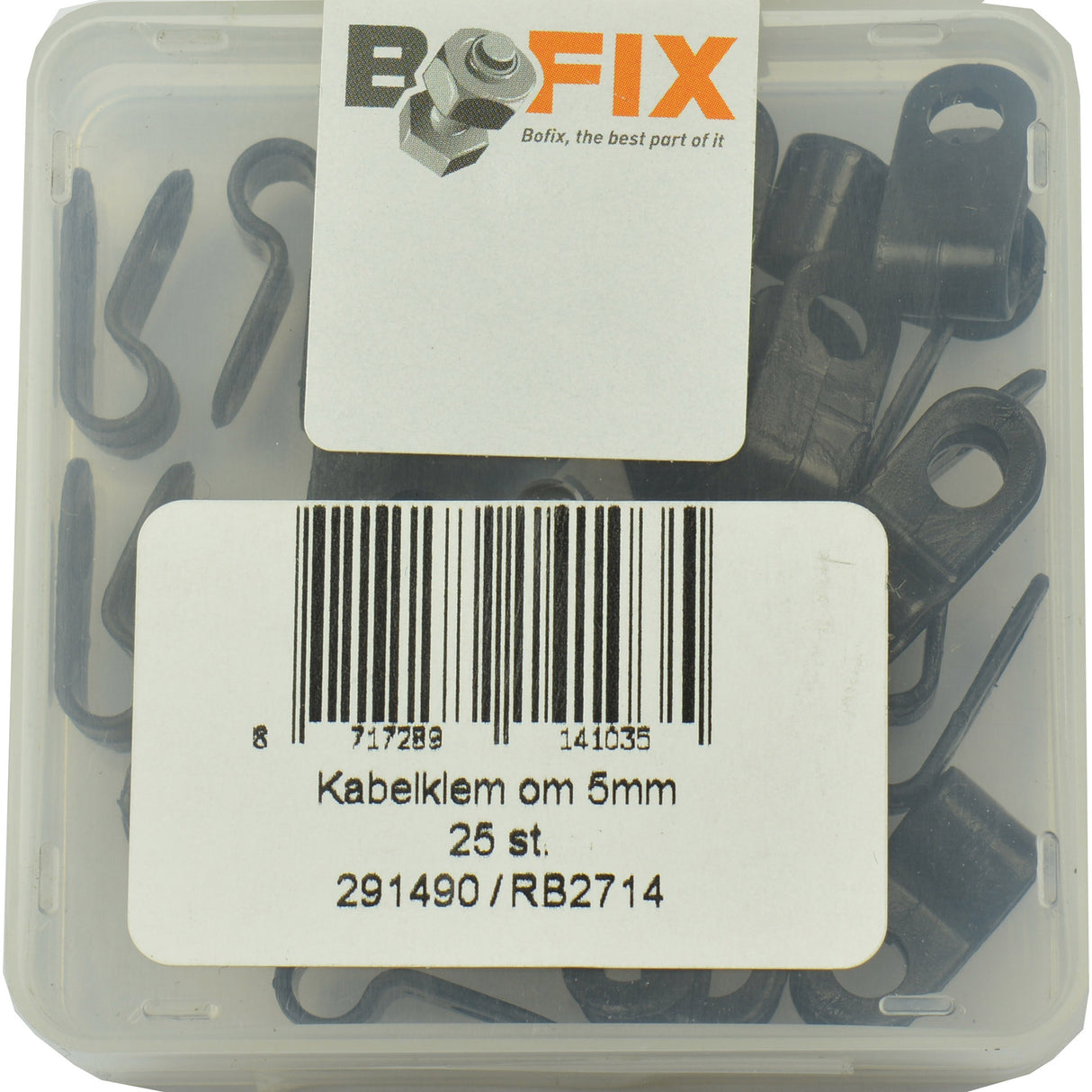 Bofix cable clamp to 5 mm (25th)