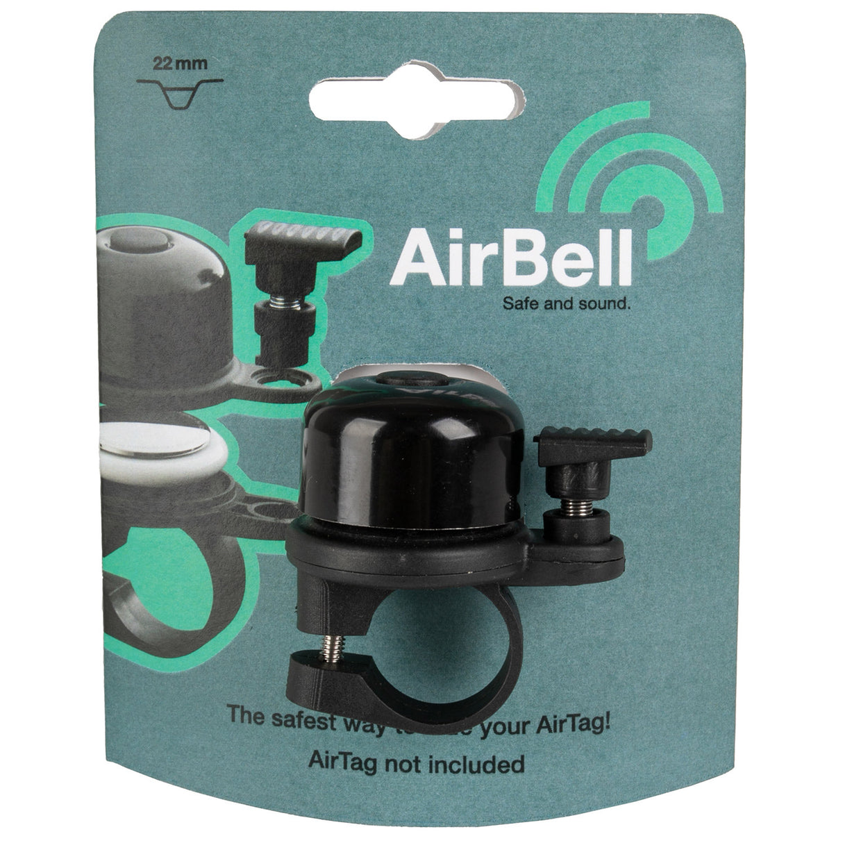 Airbell Ring for airtag 22mm (airtag ikke inkludert)