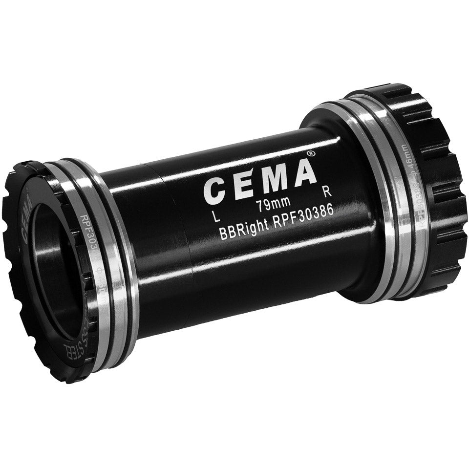 Cema bottom bracket axle bbright46 sram dub-ceramic-black