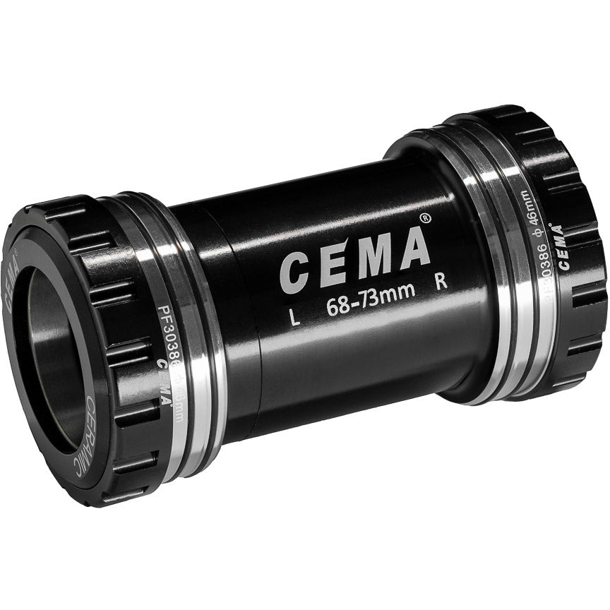 CEMA BRACKETAS PF30 SRAM DUB-RVS-Zwart