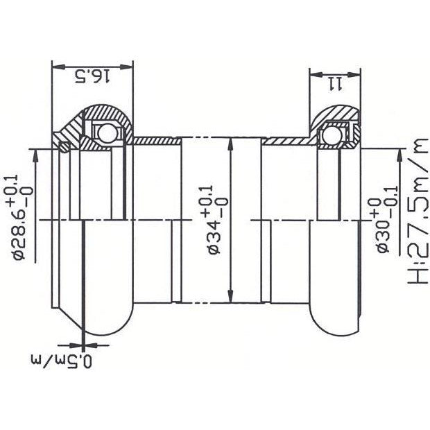 Tecora Ball Head Set1 1 8 palcev naprej Cartr ALU 30.0 Kone