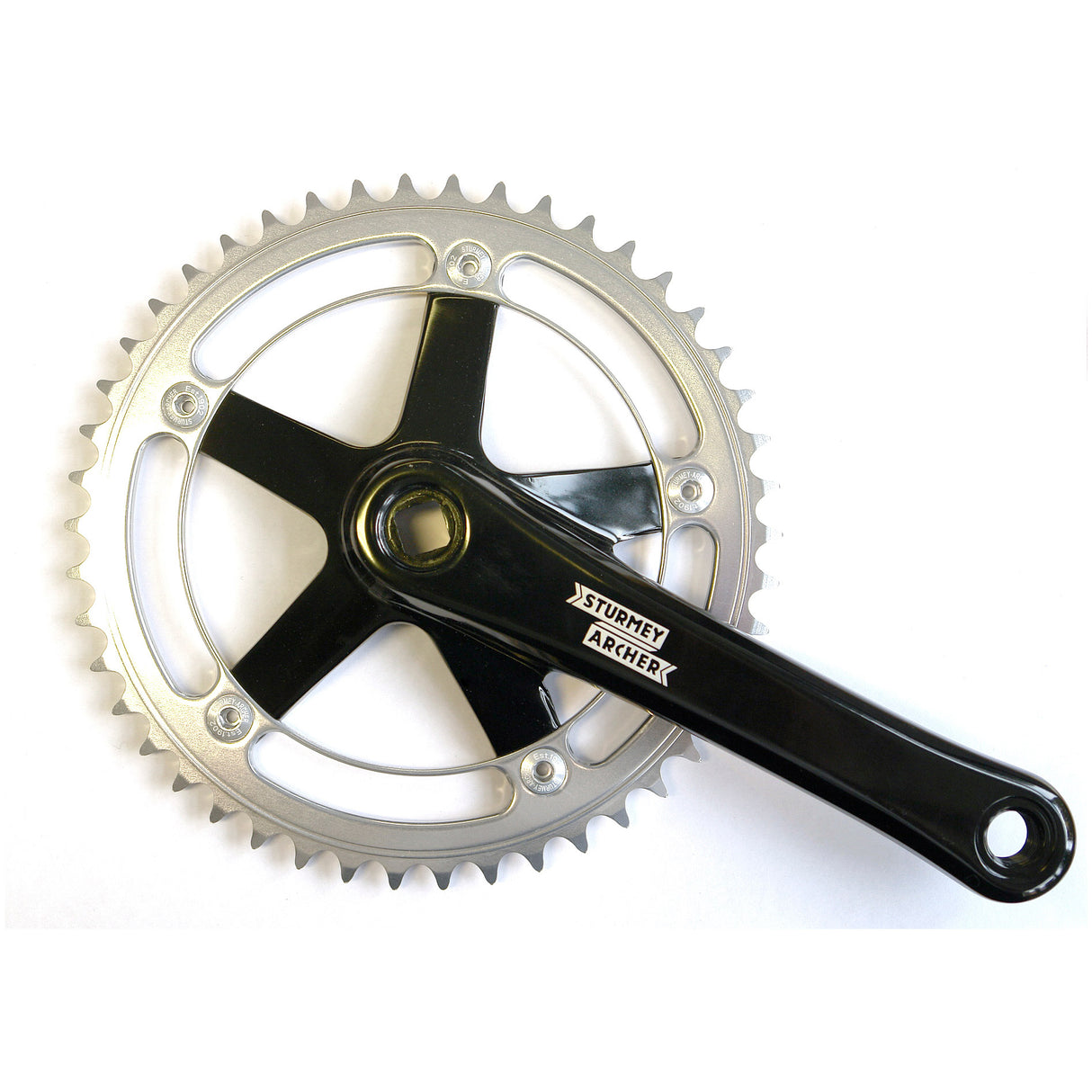 Sturmey Archer Kurbelgarnitur schwarz 48t 170mm fct68 (sa)