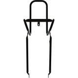 STECO -Vorderträger glatt 25 cm Kroonbout Matte Schwarz