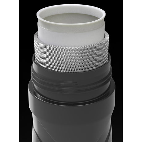 Polisport Bidon Thermal T500 Polypropylen 500 ml Schwarzgrau
