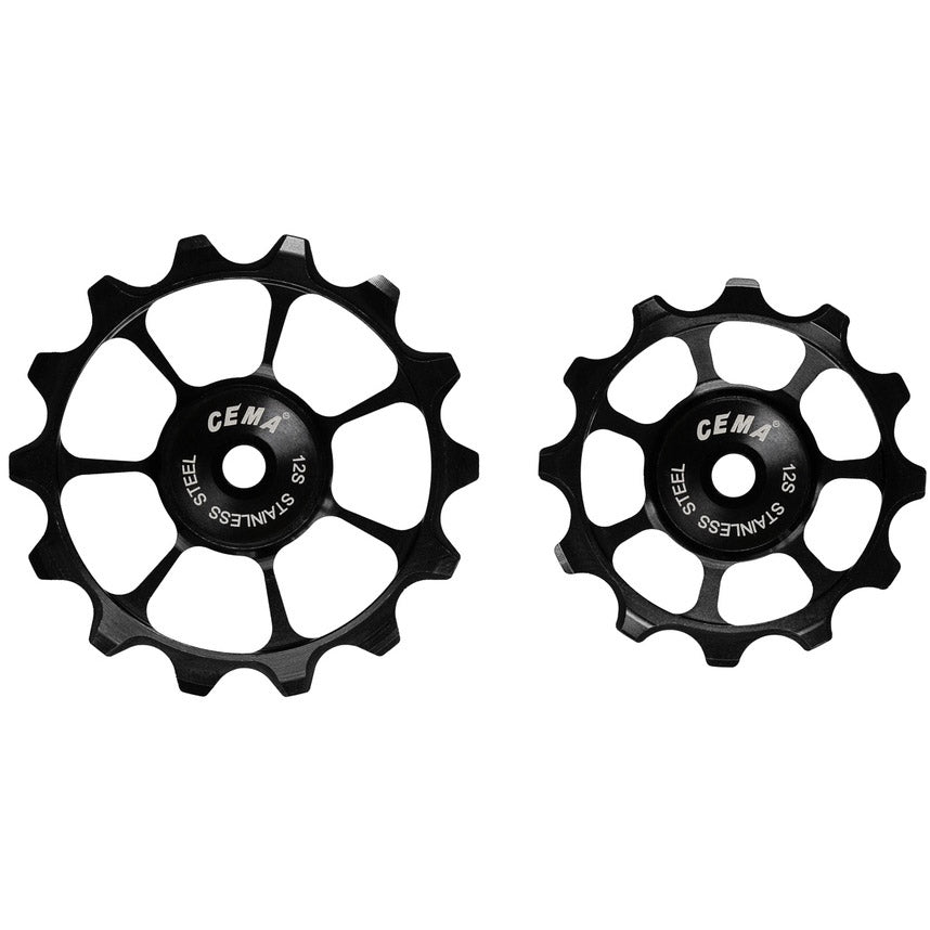 Cema deraaleur swies en céramique complète sram haches 12v noir