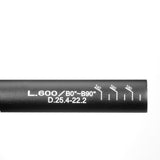 Ergotec Lenker Ahs Superlight 25,4 verstellbar schwarz