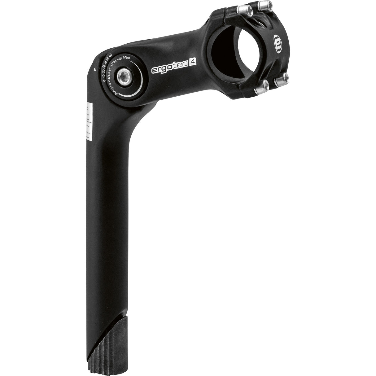 Ergotec Stem Octopus 2 Tube 25,4 31,8 180 90 Nero