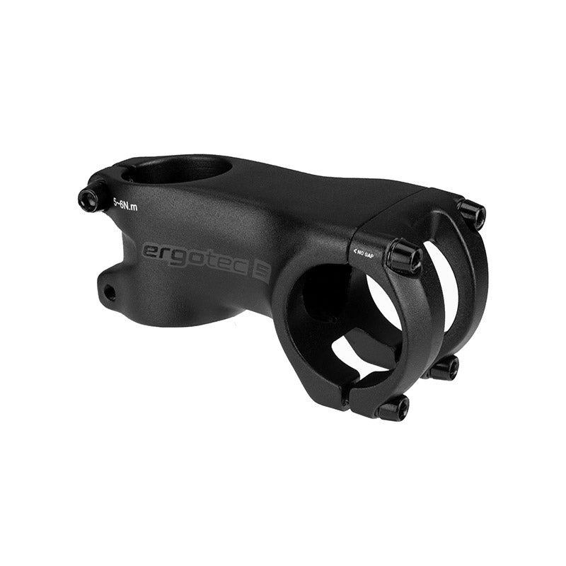 Ergotec stem Hake Ahead 28.6 31.8, 60mm, -8 ° Black